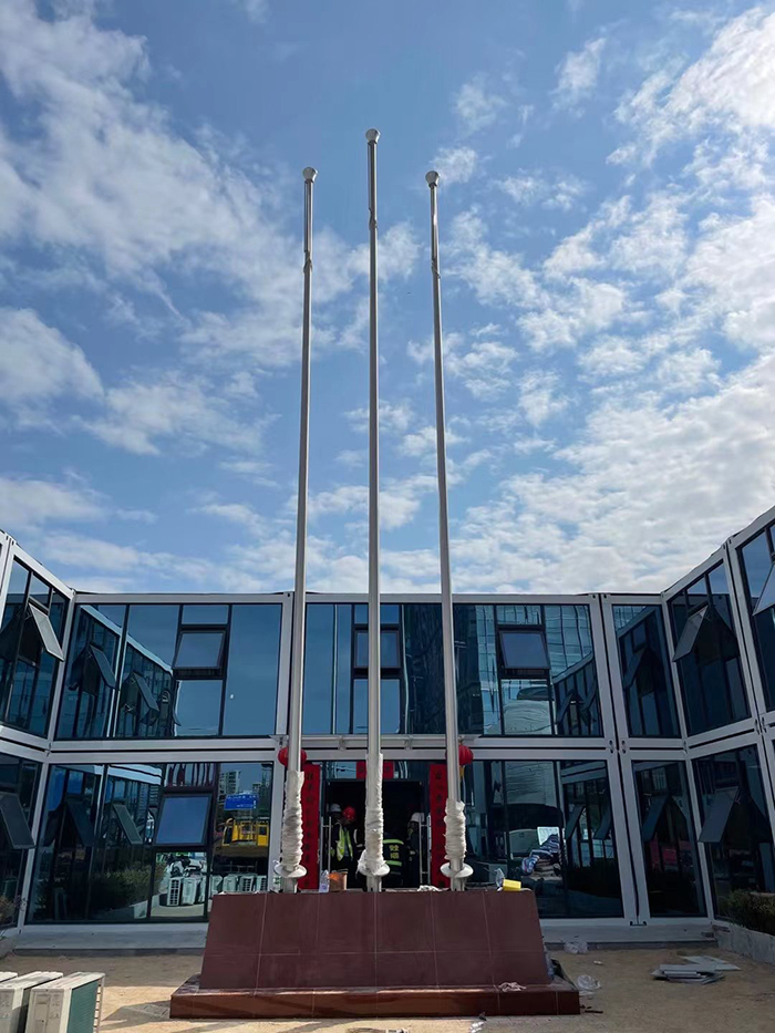 锥形旗杆 锥形旗杆