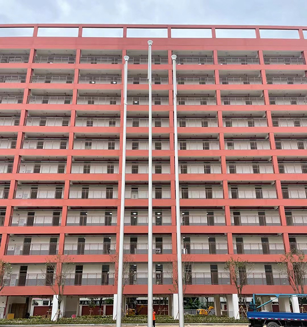 中学旗杆 中学旗杆