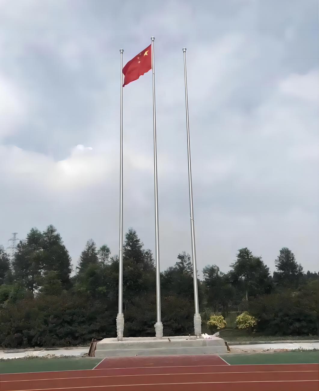 学习旗杆位置选择