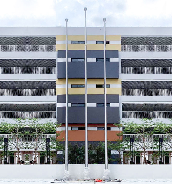 10米锥形旗杆 10米锥形旗杆